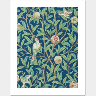 Fruit Trees and Birds Vintage Pattern by William Morris Posters and Art